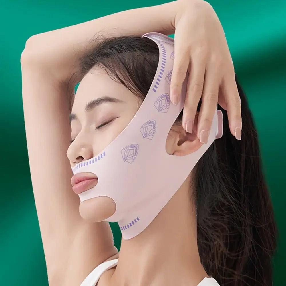 Instant V-Line: Face Lifting & Double Chin Reducer Sleeping Mask