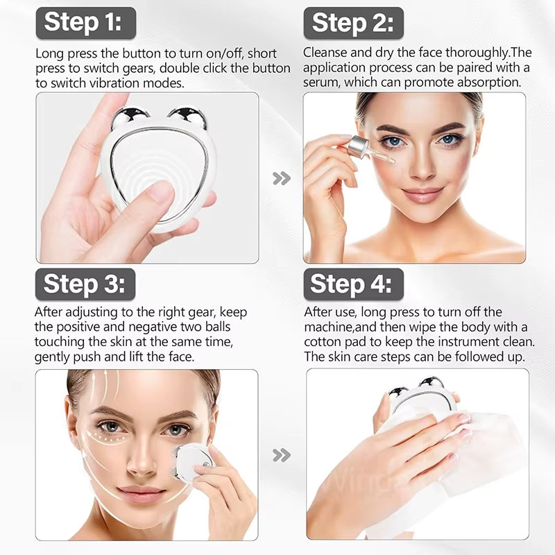 Youthful Skin Now: EMS Wrinkle Remover & Face Lifter