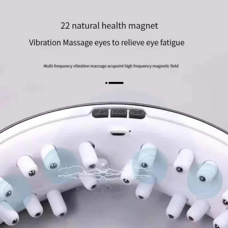 (40% OFF) 8.8 SALE - Smart Heated Eye Massager for Eye Strain & Anti-Wrinkle