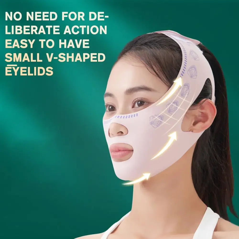 Instant V-Line: Face Lifting & Double Chin Reducer Sleeping Mask
