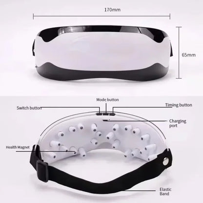(40% OFF) 8.8 SALE - Smart Heated Eye Massager for Eye Strain & Anti-Wrinkle