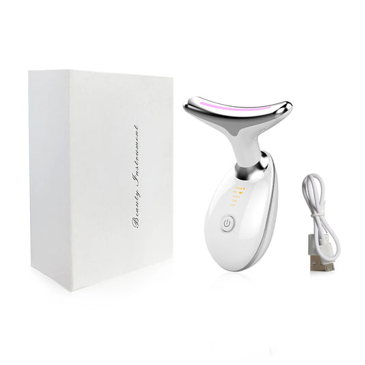 [40% OFF] 8.8 SALE - EMS RED LIGHT THERAPY FACE NECK LIFT WRINKLE REMOVER TIGHTEN MASSAGER