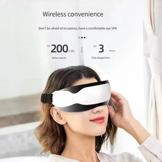 (40% OFF) 8.8 SALE - Smart Heated Eye Massager for Eye Strain & Anti-Wrinkle